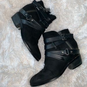 Black booties